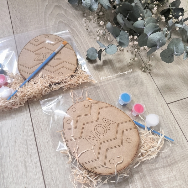 Set pintar Pascua personalizado
