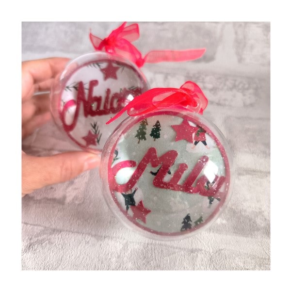 Bolas de Navidad personalizadas