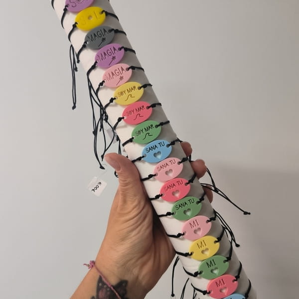 Pulseras personalizadas